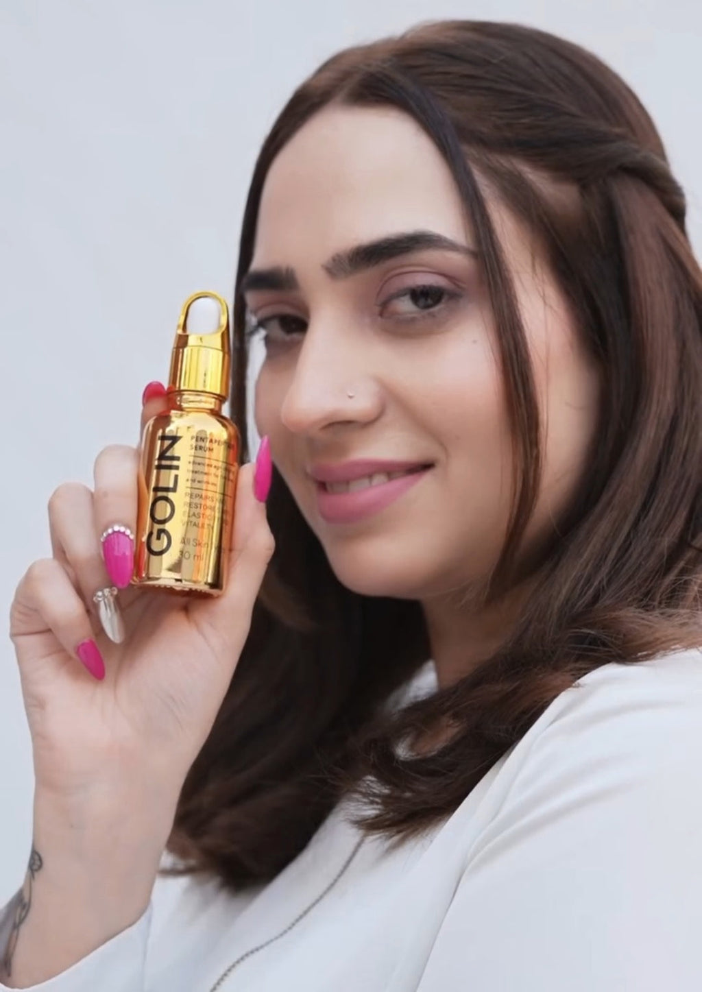Golin Anti Aging Face Serum | Pentapeptide & Hyaluronic Acid Wrinkle Filler
