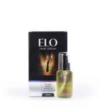 ELO Hair Serum - Argan Oil Keratin & Biotin Frizz Control (50ml)