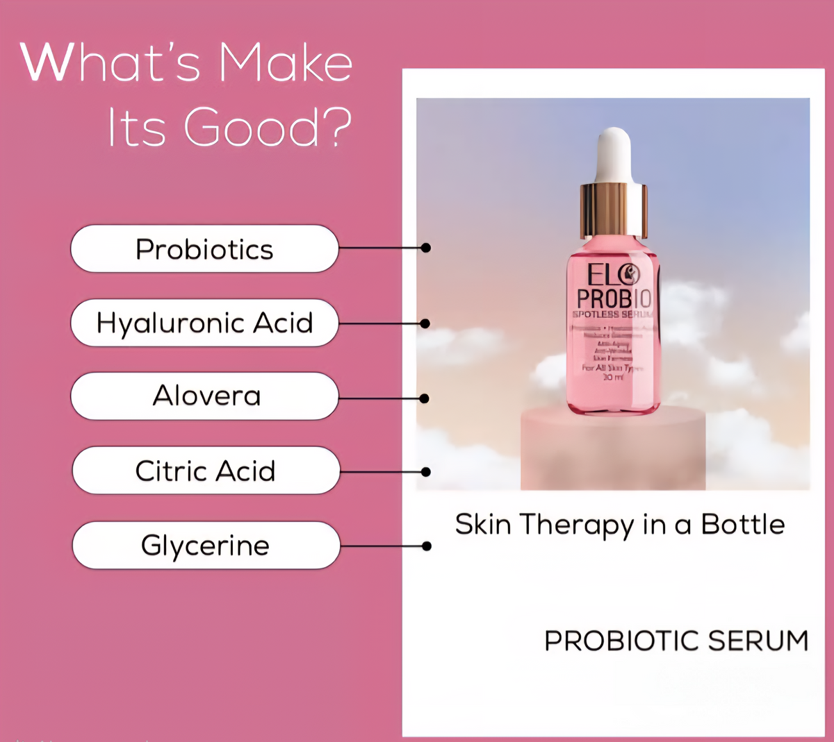 ELO Probio Barrier Repair Spotless Serum (30ml)