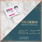 TriDerm Kojic Acid Soap | Melasma & Dark Spot Brightening Bar